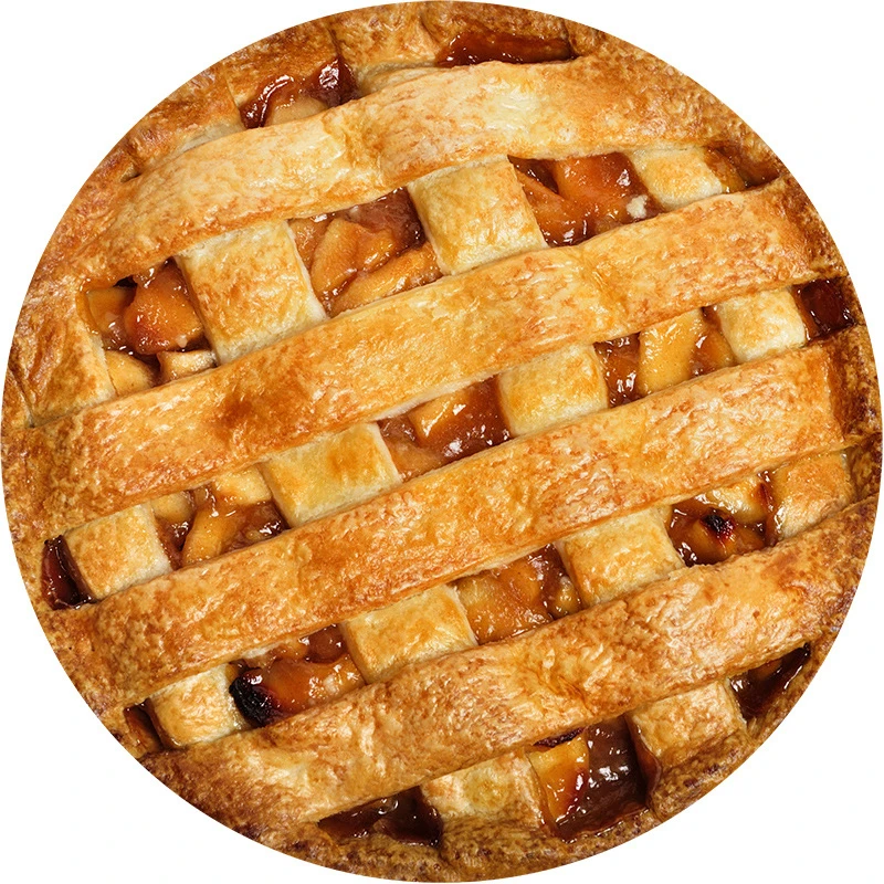 Креативное круглое одеяло с едой плед в клетку изображением пиццы пончиков