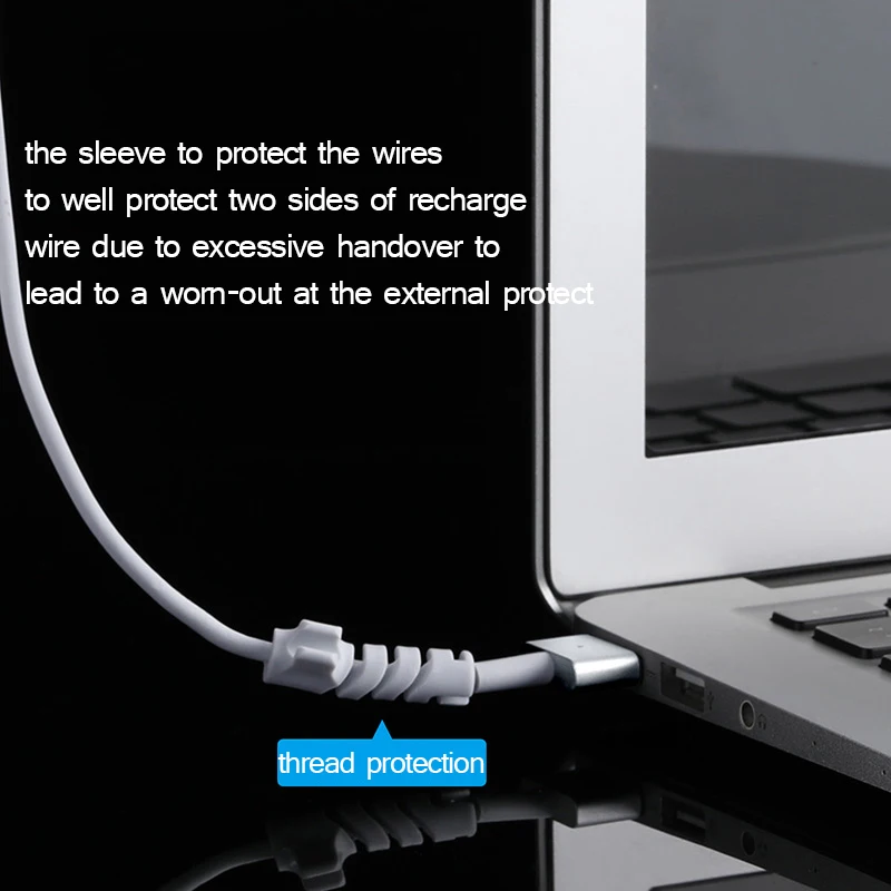 Защитный чехол BUBM для Macbook Pro пластиковый защитный зарядного устройства с защитой