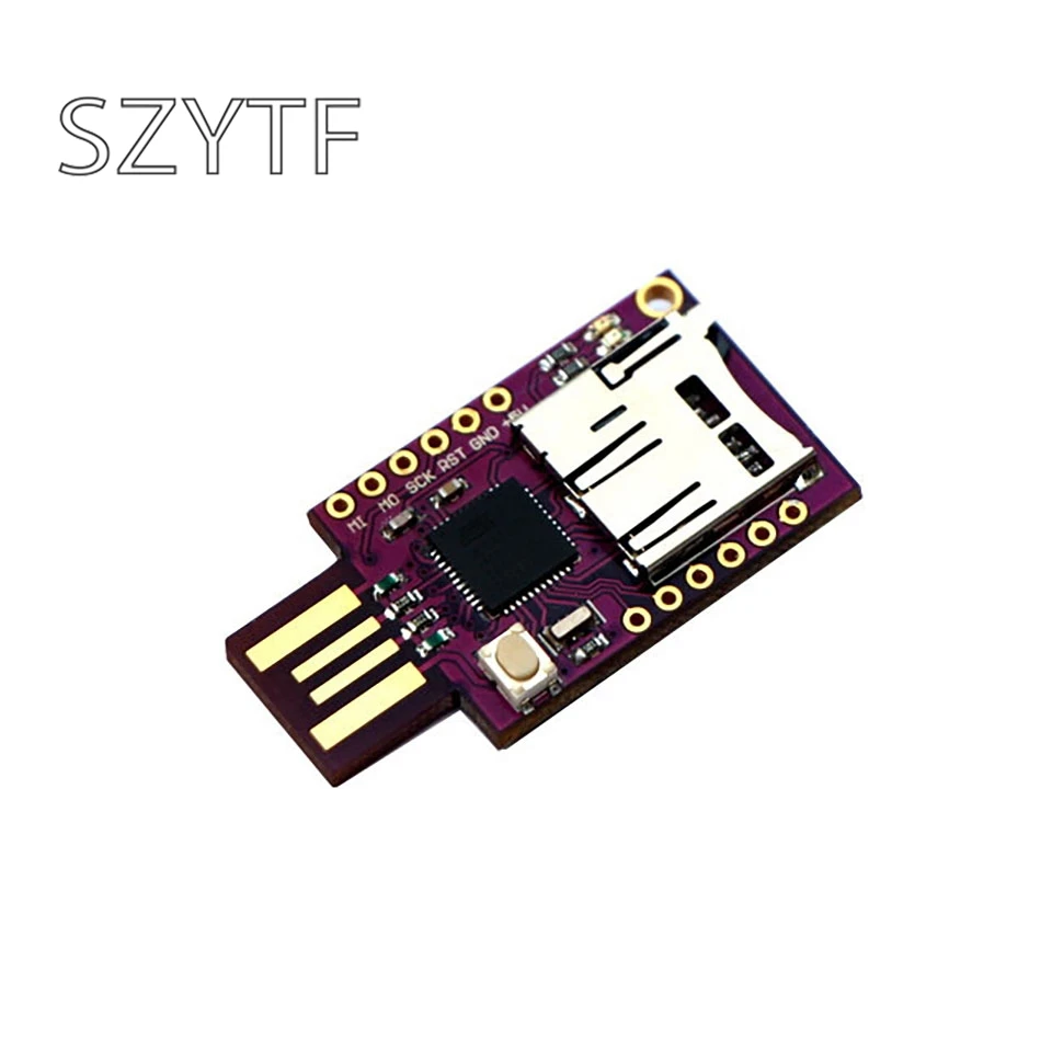 Клавиатура BADUSB USB TF клавиатура ATMEGA32U4 CJMCU-VIRTUAL | Электронные компоненты и