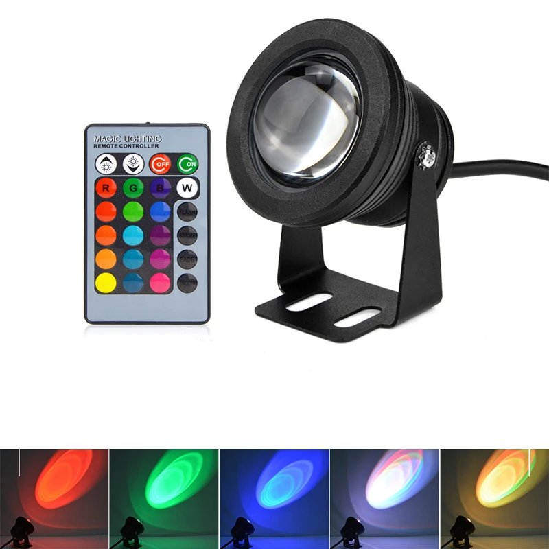 Супер проекционное расстояние RGB светодиодный светильник для аквариума светильник для водных растений водонепроницаемый светильник для аквариума Точечный светильник для аквариума светильник ing