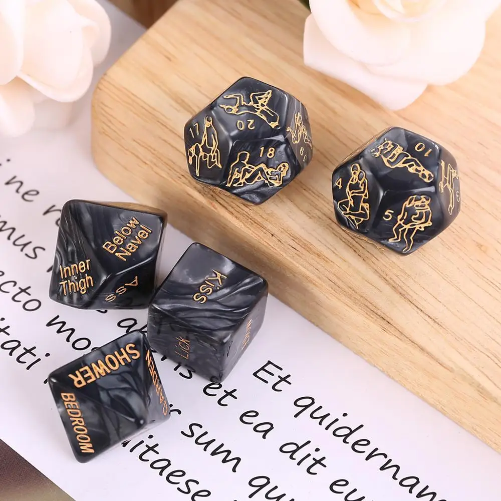 5 шт./компл. забавные любовные игральные кости игрушка эротическая Сексуальная