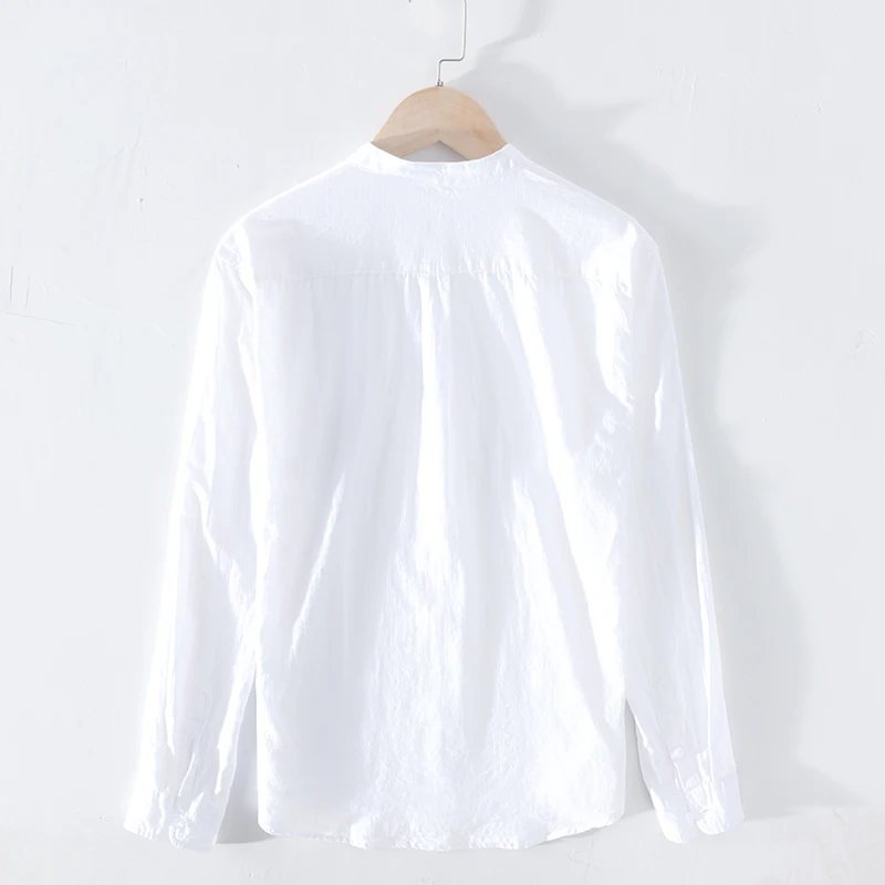 Гавайская рубашка Y2383 мужская с длинным рукавом Повседневная Базовая