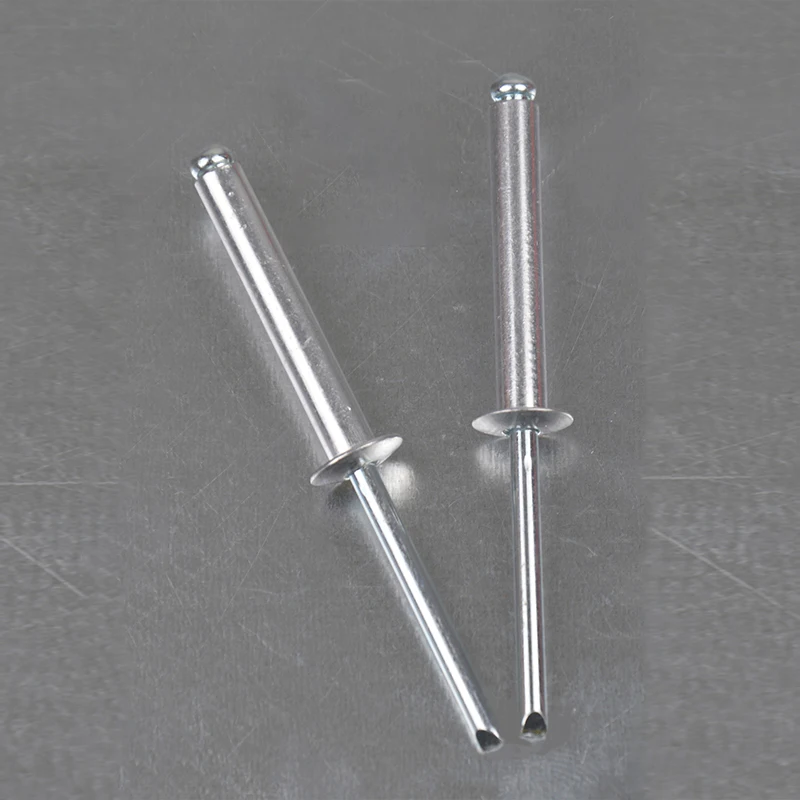 GB12618 100 шт M4.8 поп заклепки rivetti Alu стальная купольная головка глухая заклепка remaches