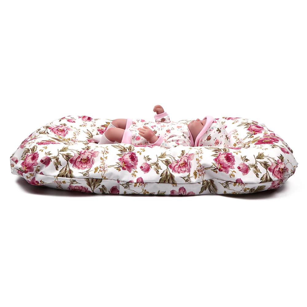 Новый дизайн детская кроватка гнездо и моющийся шезлонг для детей хлопковая