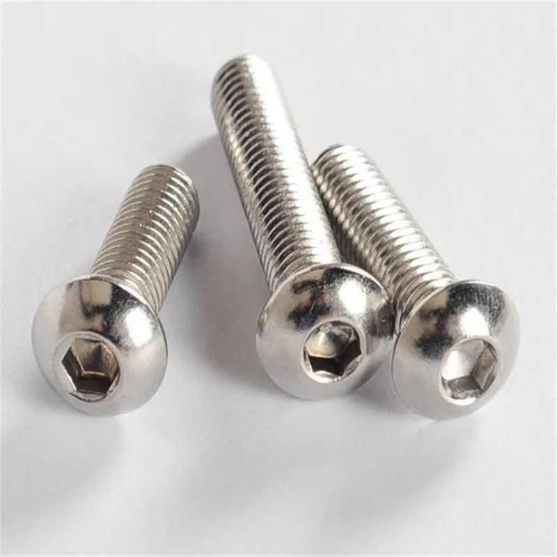 M5 Винты с шестигранной головкой винты Tornillos parafuse Allen Schroeven Vis нержавеющей стали