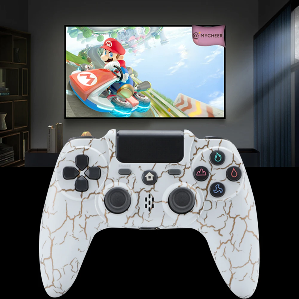 Беспроводной Bluetooth-джойстик для Sony PS4 контроллер вибрационный геймпад Playstation 4