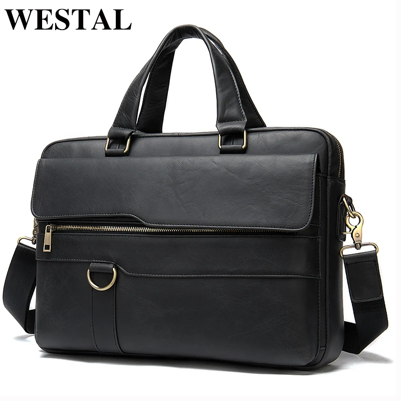 Мужские/мужские сумки WESTAL сумка через плечо из натуральной кожи для мужчин