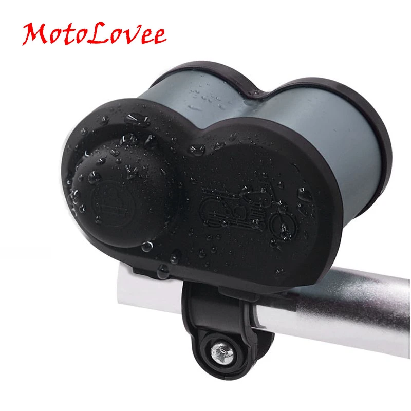 Зарядное устройство для мотоцикла MotoLovee 12 в/24 в разъем прикуривателя двойной USB QC 3