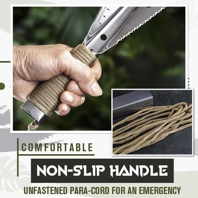 Многофункциональная портативная легкая Мини-Лопата для походов и кемпинга