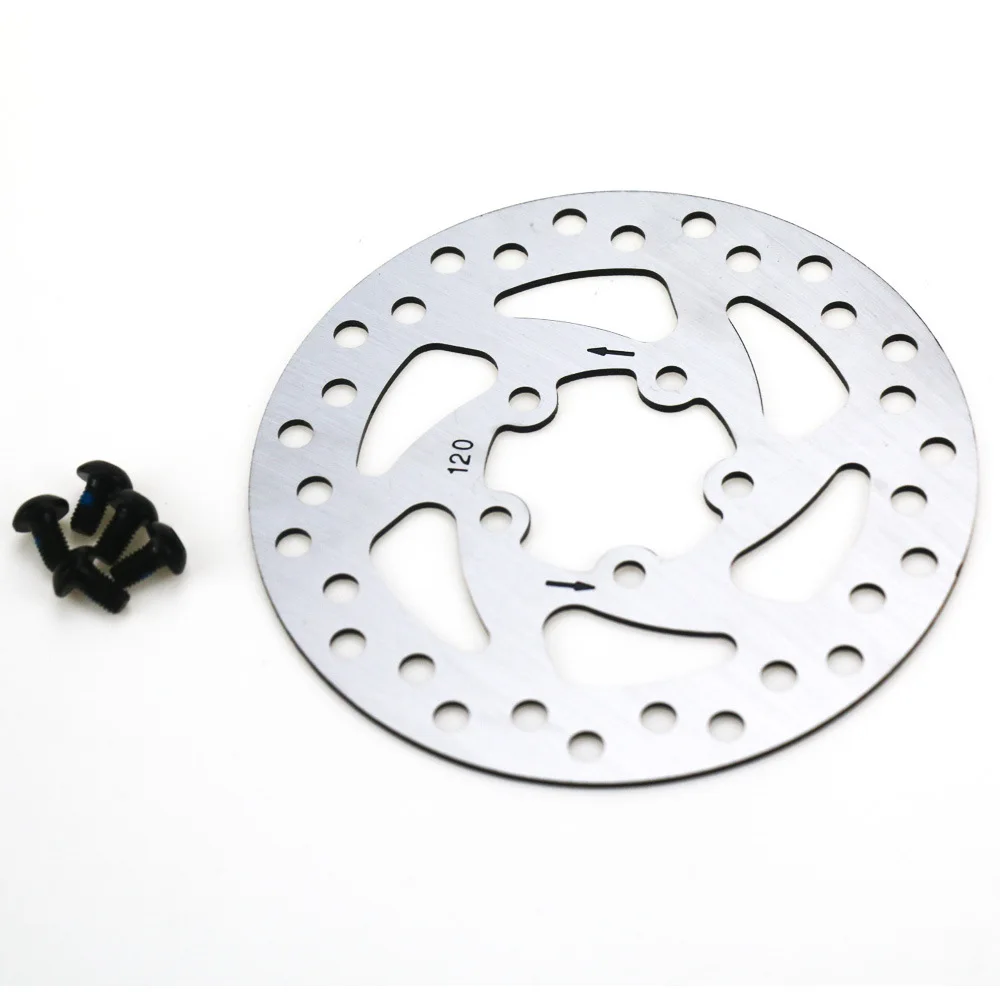 

For Xiaomi M365 Pro Electric Scooter Brake Disc accessories Part 120MM Brake 5 Nail 6 hole Brake Disc