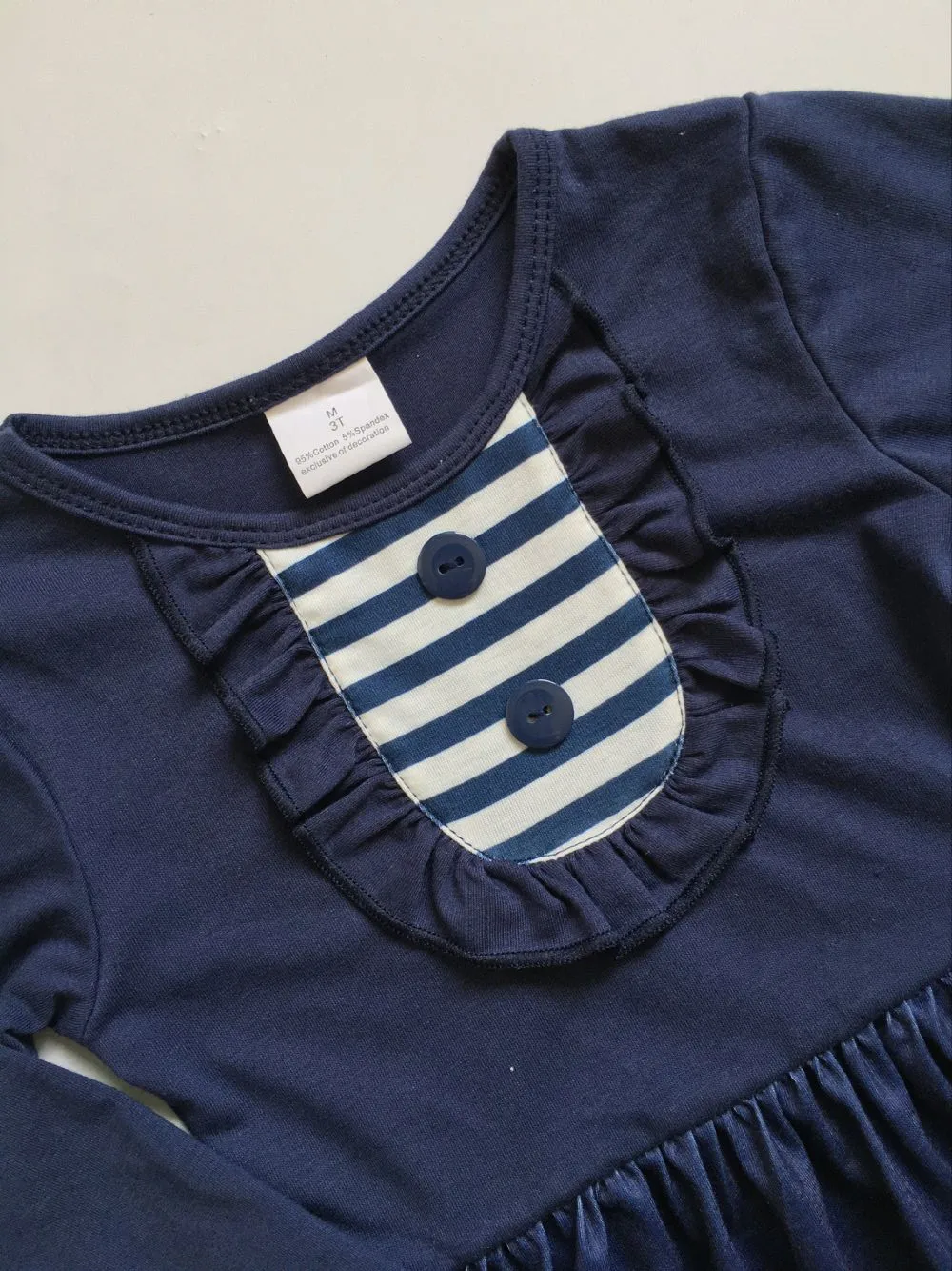 

2020 New Autumn Long Sleeve Fashion Children Clothing Dress Boutique Cotton Cartoon Dress Casual Kids Clothes Baby Girls Dress