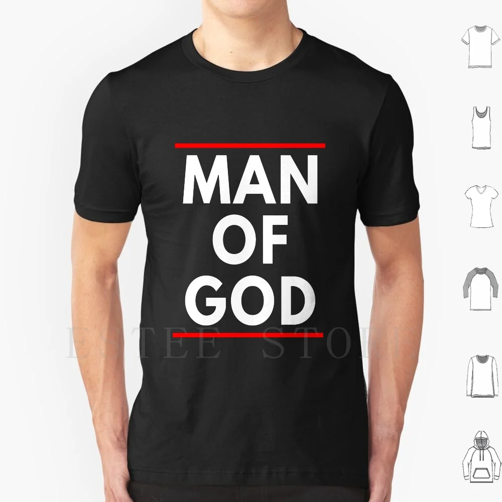 

Мужская футболка с принтом «Человек Бога», «пастор вера в Иисуса»