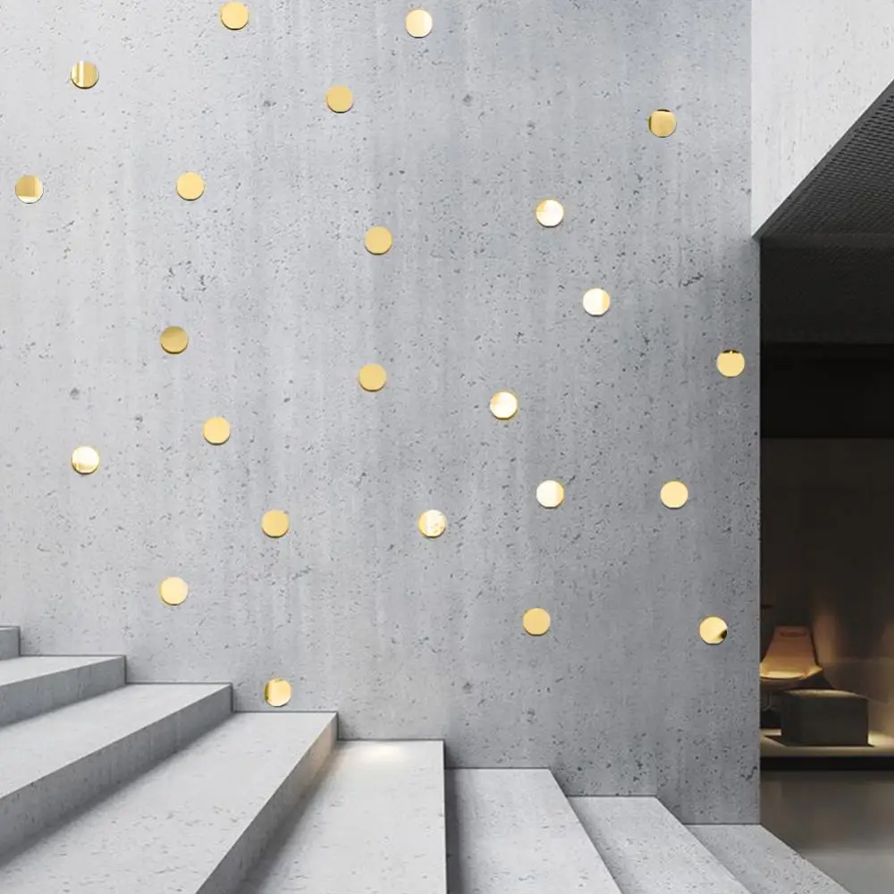 Наклейки на стену акриловые круглые 2 см 50 шт./компл. | Дом и сад