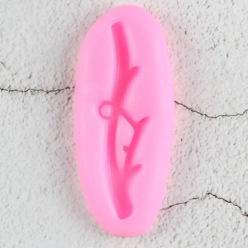 Силиконовые 3D формы в виде ветвей дерева сделай сам инструменты для украшения