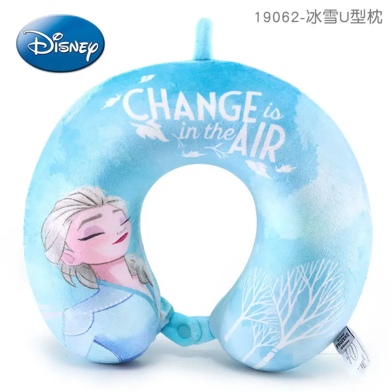 

Подушка для шеи Disney «Холодное сердце», U-образная подушка для шеи, дорожная Милая U-образная подушка для шеи