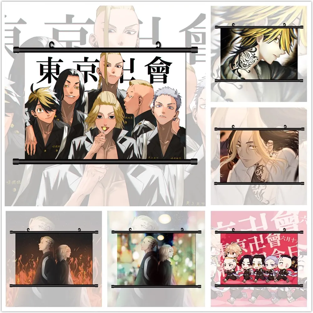 

Anime Posters Tokyo Revengers Canvas Painting Manjiro Sano Ryuguji Ken Poster Wall Art Living Room Decoration Picture Home Decor
