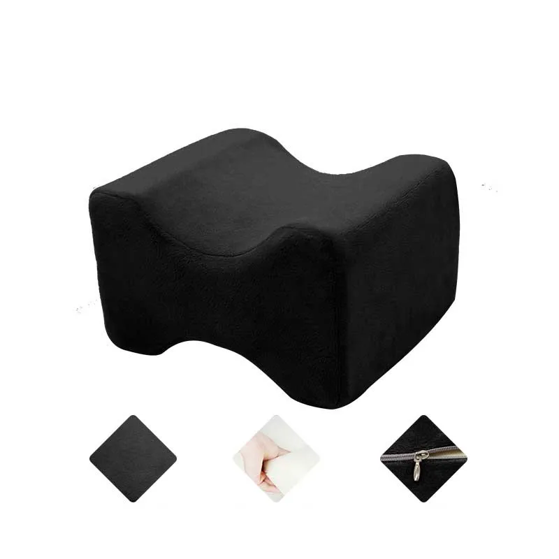 velvet black Беременная Женская Подушка PP колено ноги подушки кровать разделитель подушка давление облегчение сна помощь Материнство формирование предотвратить варикозное расширение вен - Цвет: velvet black