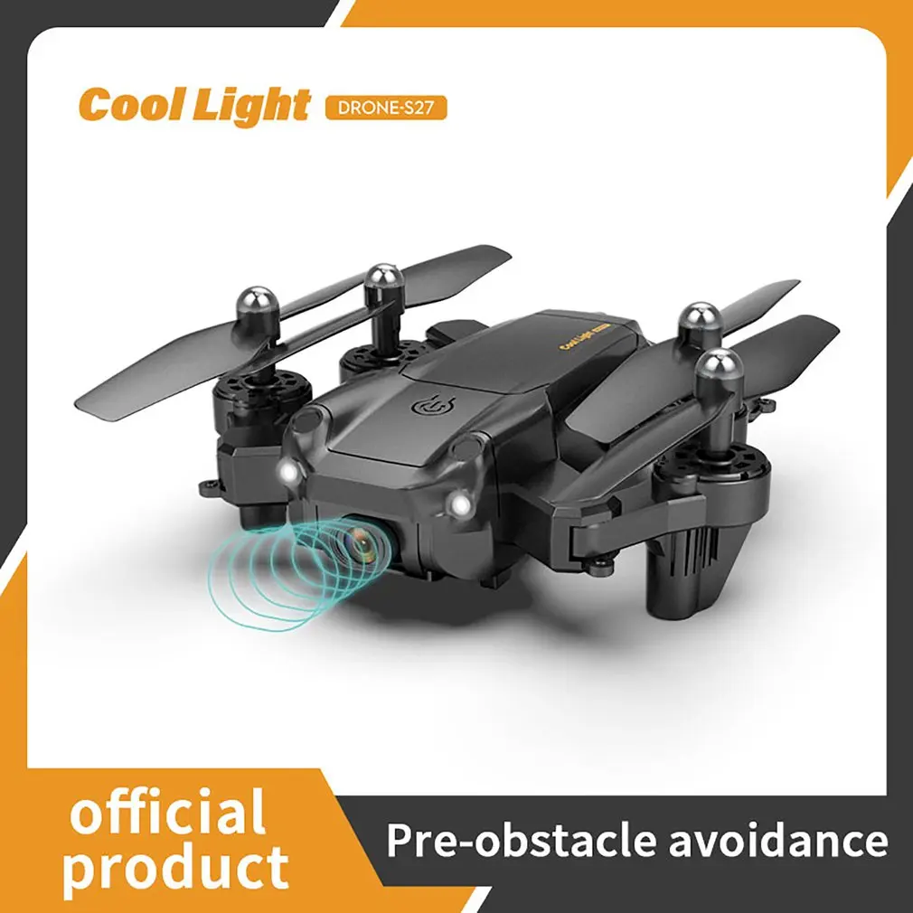 

S27 Drone 4k HD Dual Camera Aerial Photography Brushless Foldable Quadcopter RC Dron Kid Toy Drone Folding Aircraft