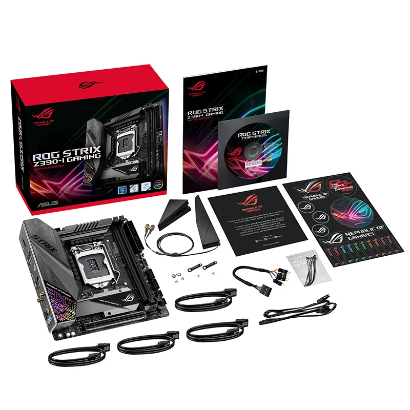 NEW For ASUS ROG STRIX Z390-I GAMING Original motherboard Socket LGA1151 DDR4 Z390 Desktop Motherboard | Компьютеры и офис