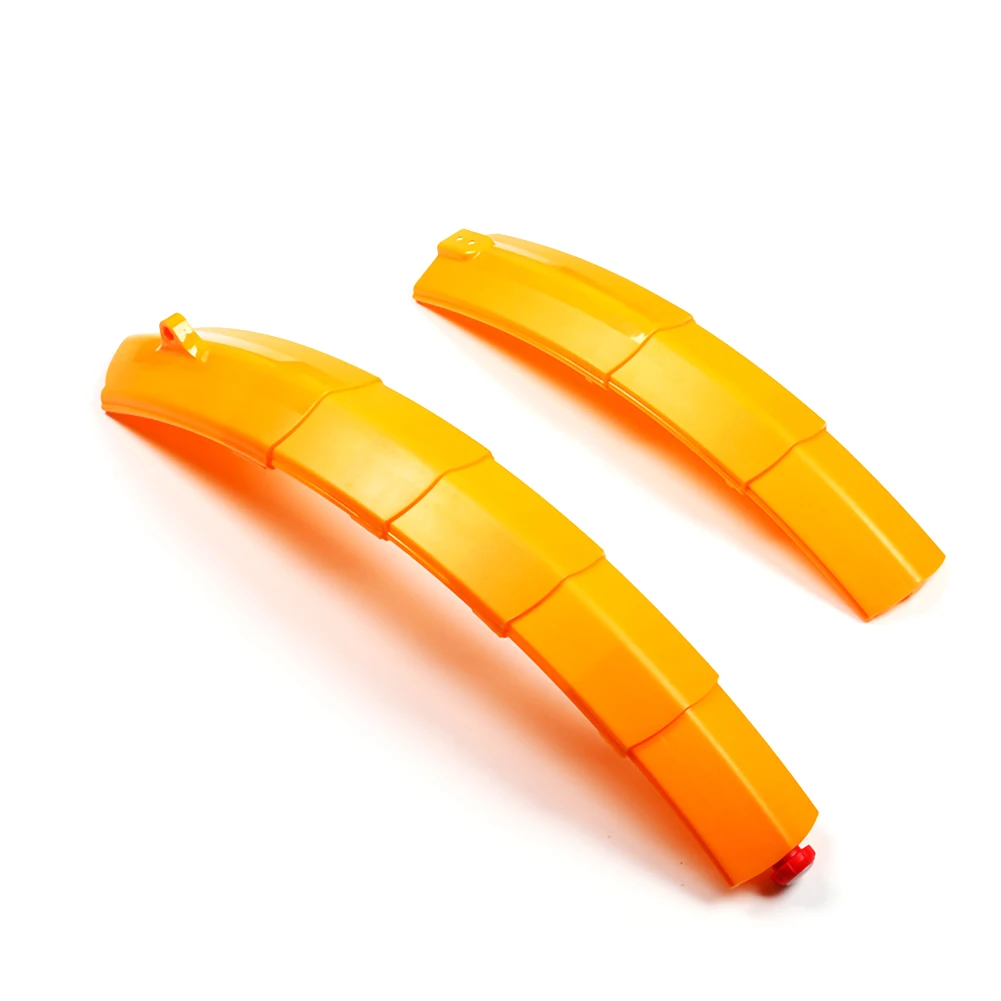 

Telescopic Folding Bicycle Fenders with Taillight Quick Release MTB Front Rear Mudguards Cycling Parts Bike Fenders