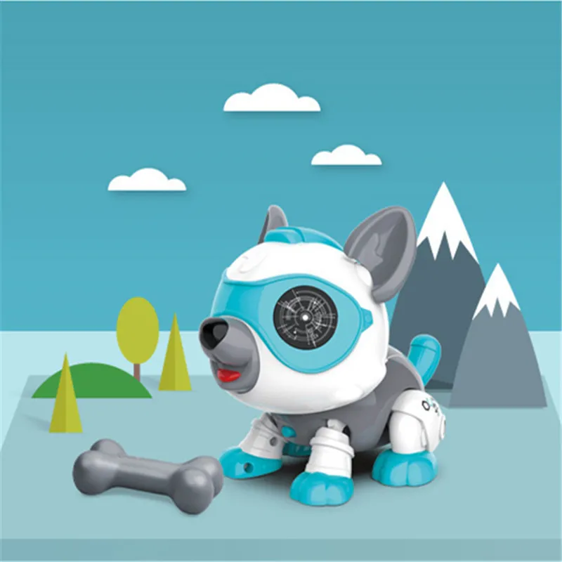 Electric Voice Control Touch Sensitive Robot Dog Electronic Walking Will Call Children Intelligent Simulation Toy | Игрушки и хобби