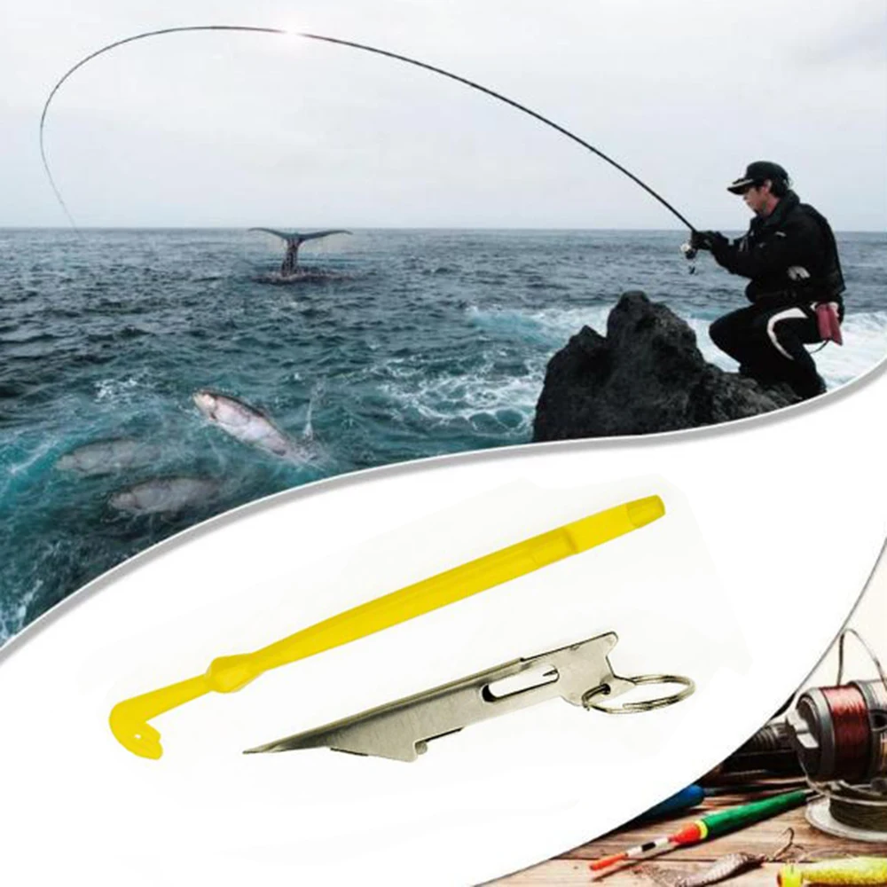 2 шт./компл. легкий инструмент с петлей для завязывания крючка высокоскоростная