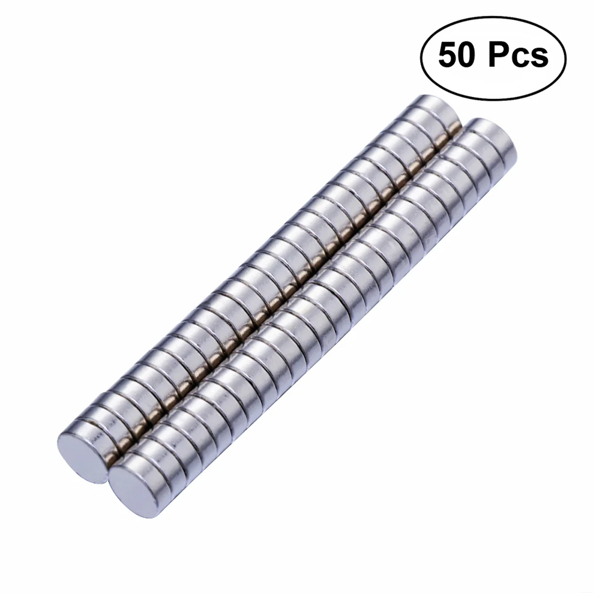 

50pcs 8x3mm Multi-functional Round Cylinder Magnets Deep For Fridge Door Whiteboard Magnetic Map Magnetic Screen Door Bulletin
