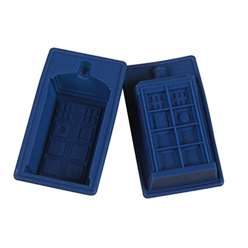 Силиконовая форма для льда Doctor Who Tardis ледяных конфет тортов пудинга шоколада