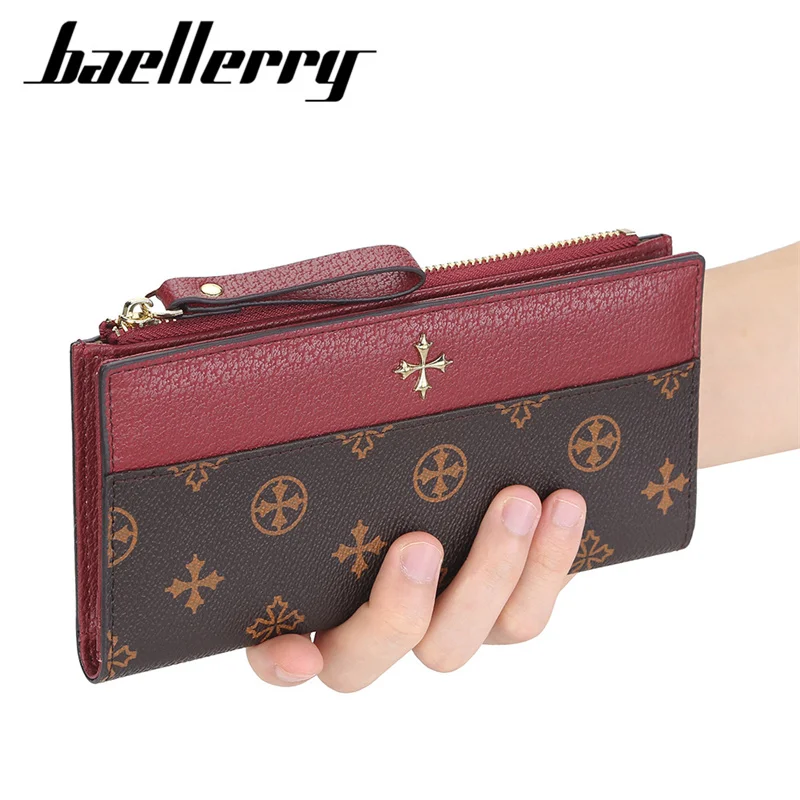 

Women Wallets Long Fashion Quality Card Holder Classic Female Phone Purse Zipper Brand Wallet For Women