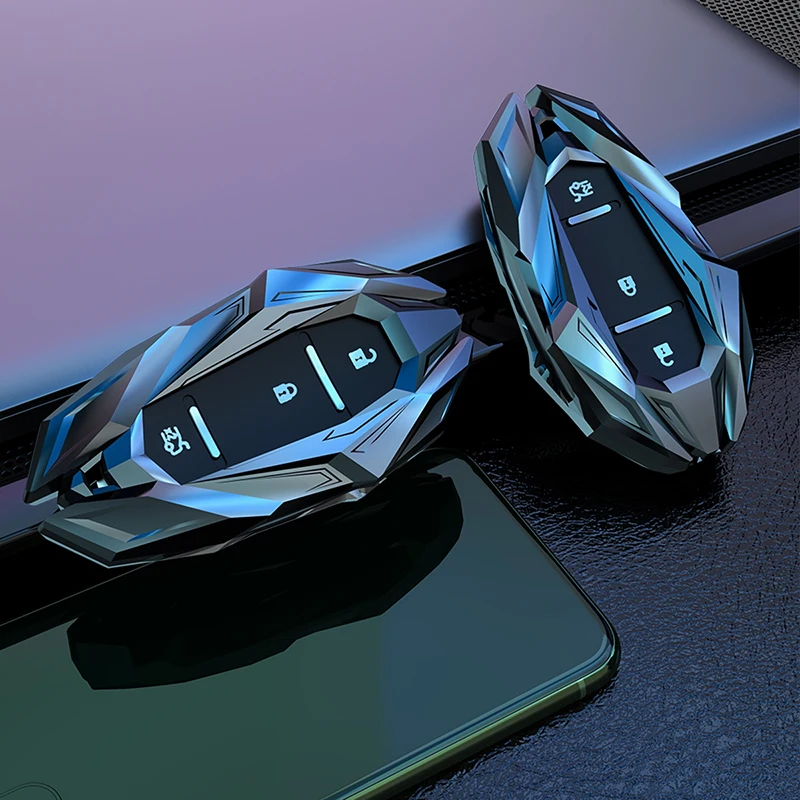 

Zinc Alloy Car Key Case Cover for CHEVROLET Cruze Spark Camaro Volt Bolt Trax Malibu Captiva Equinox Trax Key Shell Protector