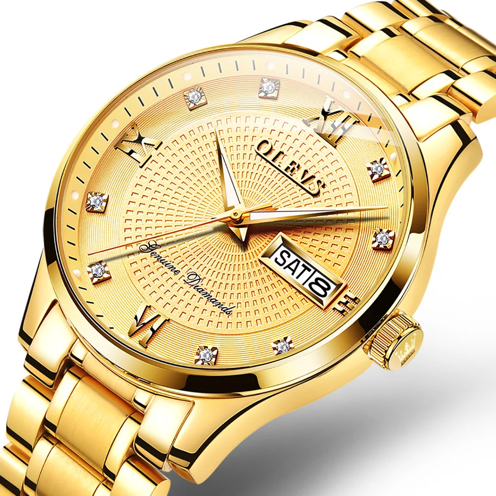 

Business Men Mechanical Wristwatches Luxury Waterproof Calendar Luminous Stainless Steel Automatic Watch Men's Mechanic Watches