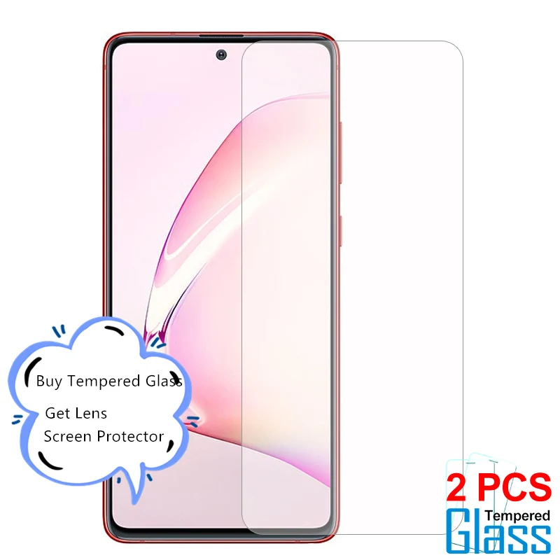 Vidrio de tel&eacute;fono 2 uds para Samsung Galaxy A51 Protector de pantalla vidrio templado para Samsung Galaxy A51 A515F 9H vidrio Samsung A51 pel&iacute;cula-0