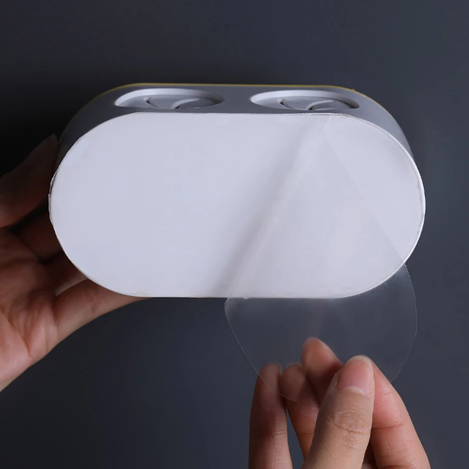 electric toothbrush holder self adhesive toothbrush stand rack wall mounted toothbrush organizer space save bathroom accessories free global shipping