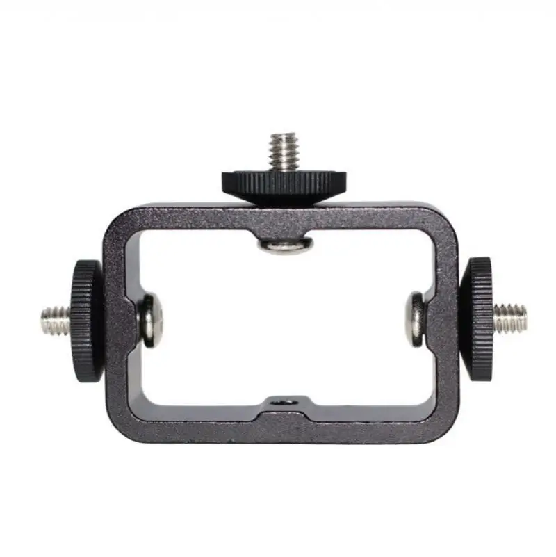 

Mobile Phone Live Broadcast Accessories, Multi-Camera Metal Base, Three Clip Heads, Fixed Adapter, Tripod Bracket, Universal
