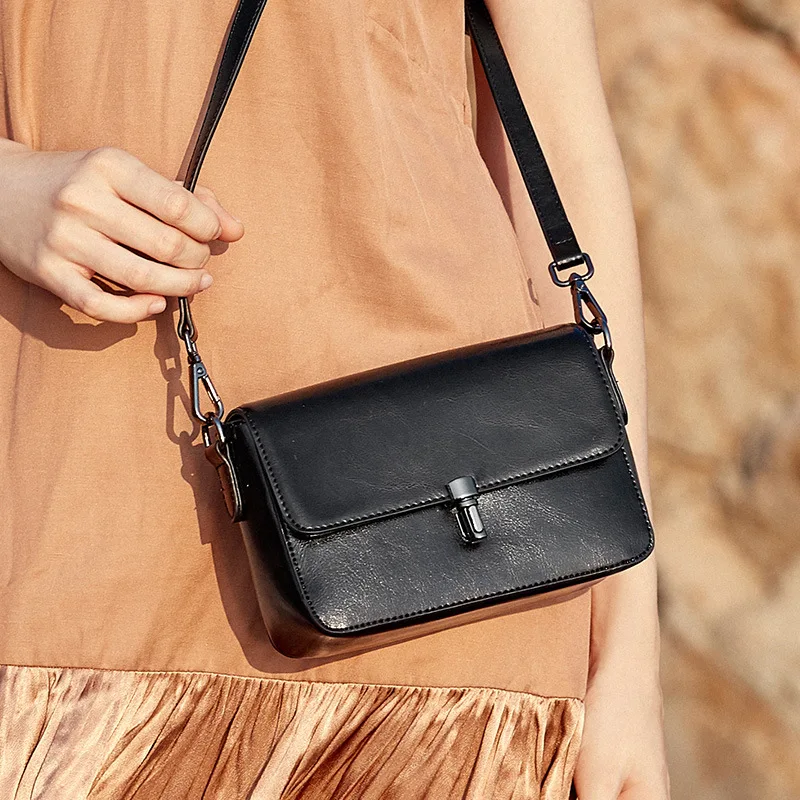 Wholesale Spring And Summer New Style Cowhide Shoulder WOMEN'S Bag Fashion Small Square Lady 1132 | Багаж и сумки