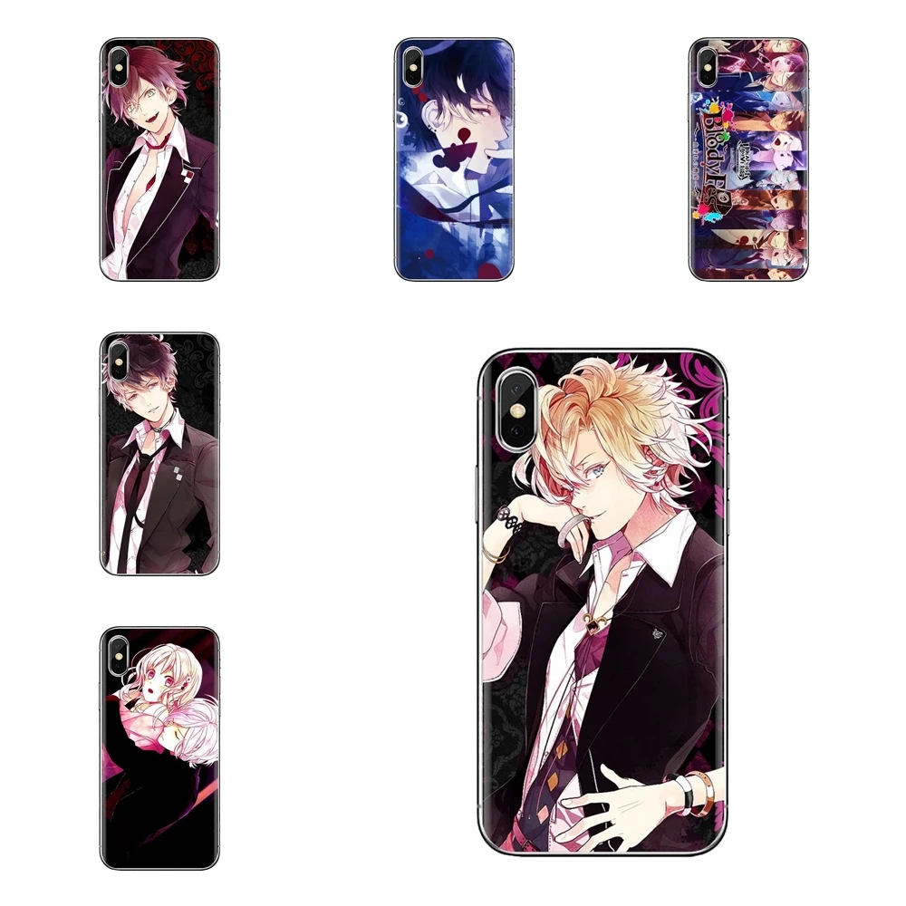 Силиконовый чехол-Сумочка для телефона Diabolik Lovers Япония аниме чехол Oneplus 3t 5T 6T Nokia