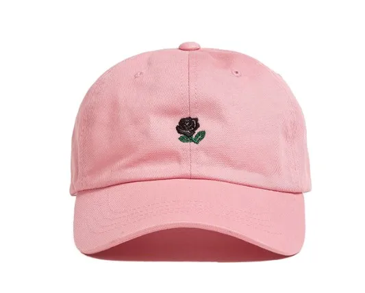 

Hot Design Baseball Golf Cartoon Bear Dad Hat for Men Women Snapback Hat New Exclusive Leisure Strapback Black White Rose Cap