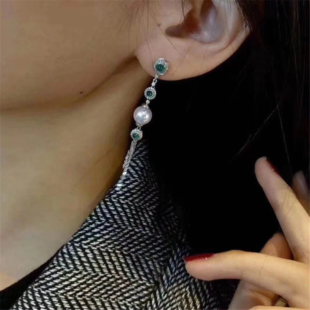

Real Solid 925 Sterling Silver Pearl Stud Earrings Accessories Findings DIY Jewelry Ear Hook Blank Empty Support