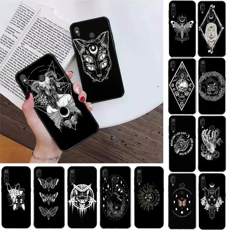 

Mysterium gothic fantasy artprint Phone Case For Redmi note 8Pro 8T 9 TPU Coque for Redmi note 6pro 7 7A 6 6A 8 5plus note 9 pro