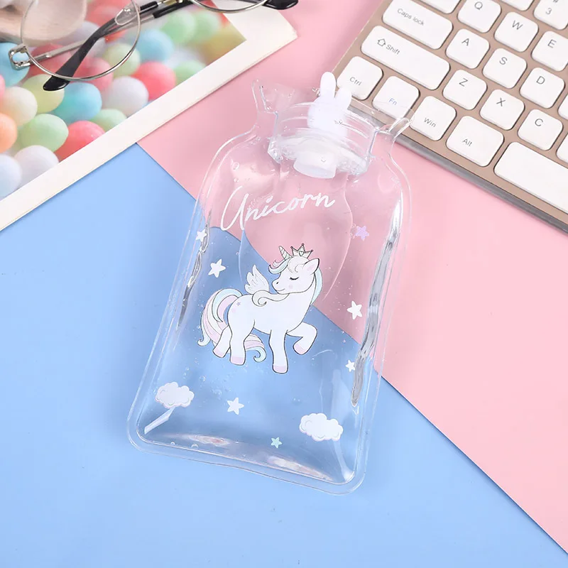 Сумка для бутылки с горячей водой термобутылка воды обогреватель рук прозрачный