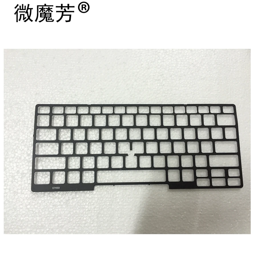 Рамка для клавиатуры Dell, для ноутбука Dell, для Latitude E7450, 09FFG3, 9FFG3, США, черная крышка, рамка для клавиатуры