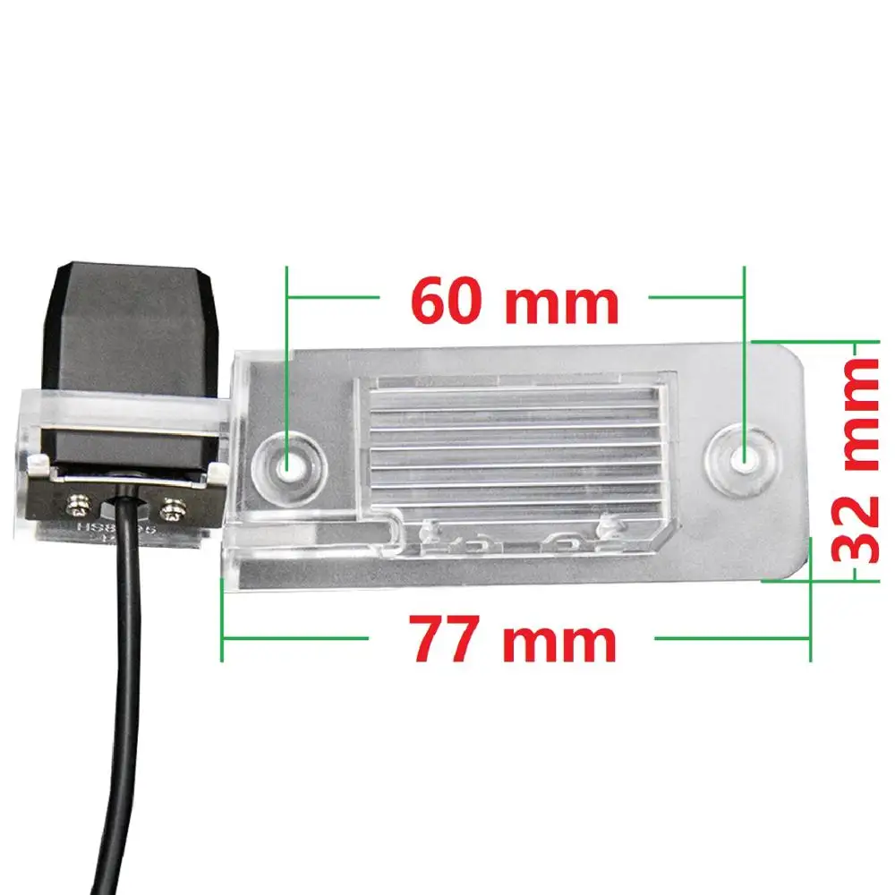 HD 1280x720p Золотая резервная камера для VW Volkswagen Touareg Tiguan Santana Golf 5 Passat B5 Jetta Polo Skoda Scirocco