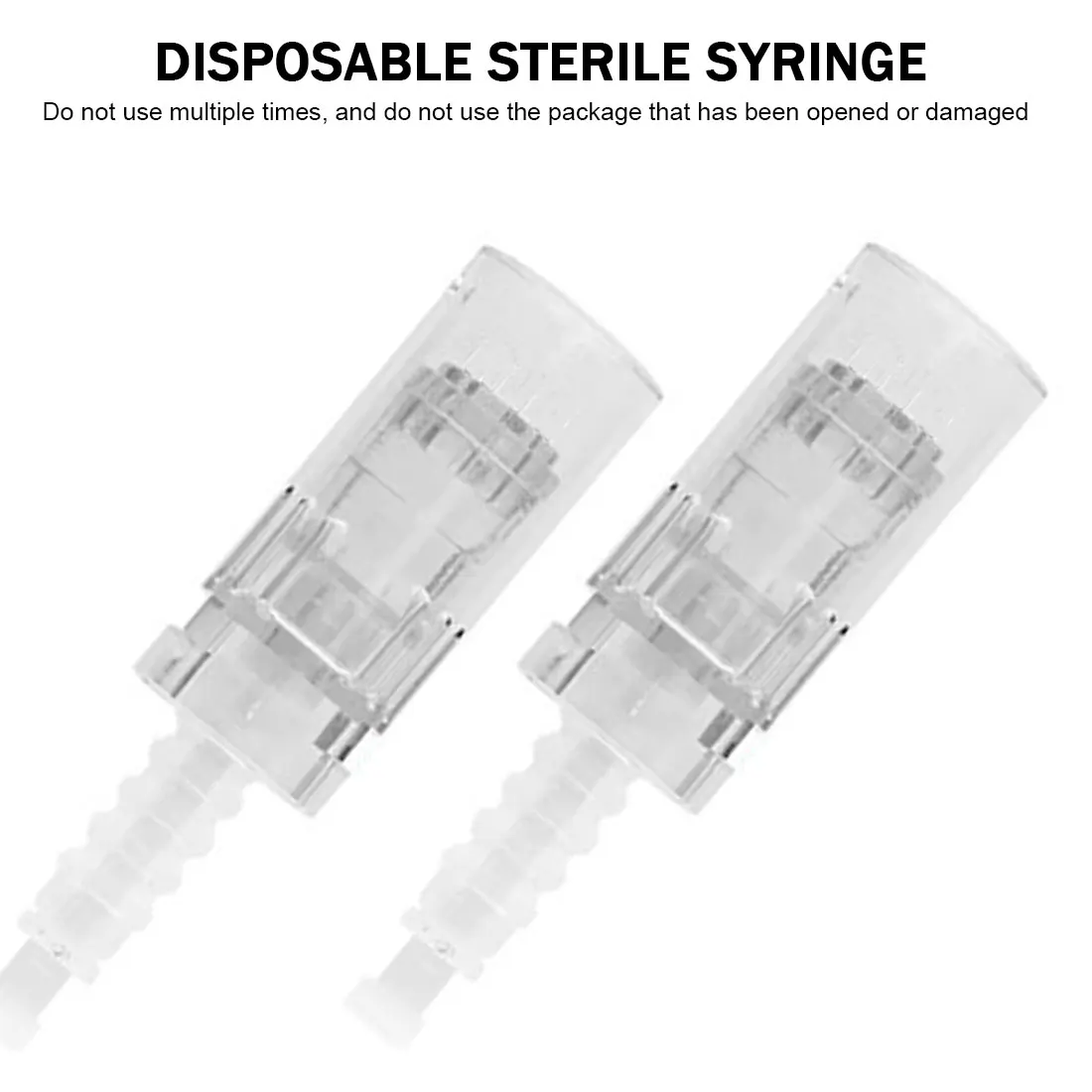 

Hot 10/50 pcs Round Nano Pen Needle Bayonet Cartridge Electric Auto Microneedle Nutrition Input Tattoo Needles Derma Pen Tip