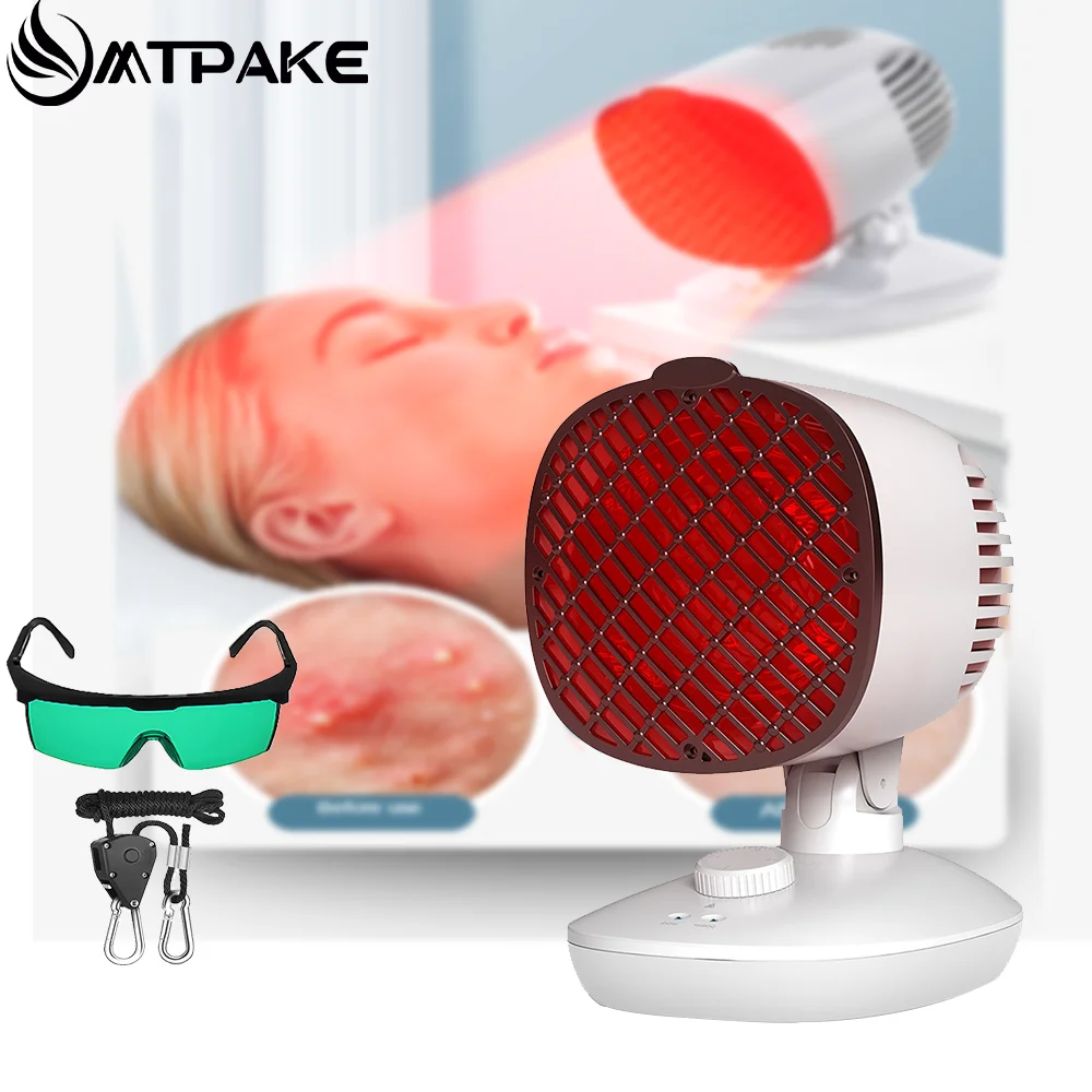 150W LED anti-aging lamp infrared skin rejuvenation lamp/household baking lamp/beauty instrument far infrared physiotherapy lamp