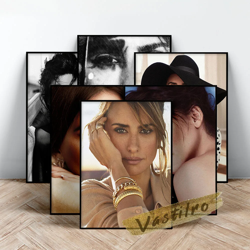 Пенелопа Круз плакат с актрисой художественные принты актером красоты картина