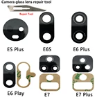 Объектив камеры с клеем, стикер на клейкой основе для замены для Moto G9 E5 E6 E7 Plus G9 Z3 E6 Play E2020 One Zoom Vision Hyper