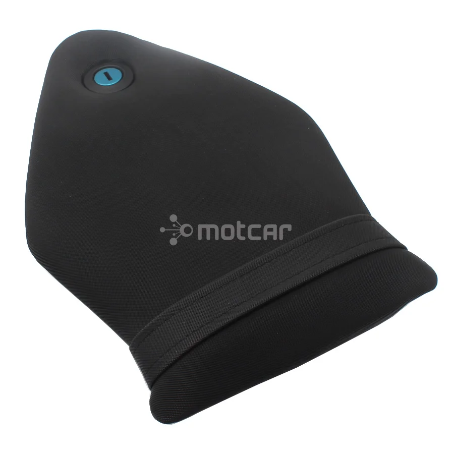 Черная накладка на заднее сиденье из искусственной кожи для мотоцикла с замком BMW