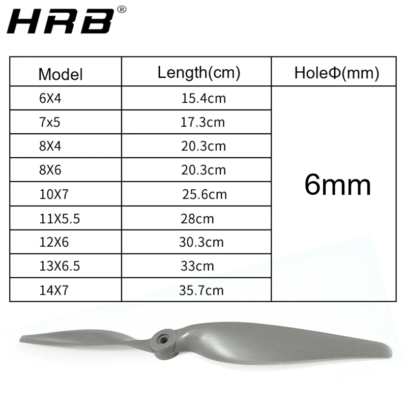 Пропеллер APC Blade 14X7 13X6.5 12X6 11X5.5 10X7 8X6 8X4 7X5 6X4 для бесщеточного двигателя самолета с