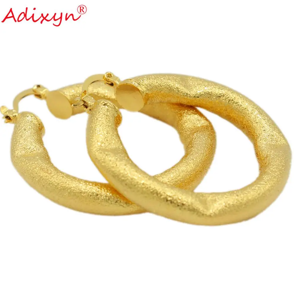 Adixyn серьги кольца неправильной формы ювелирные изделия золотого цвета для