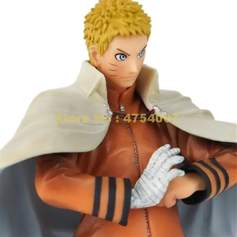 Экшн фигурка Наруто удзумаки Хокаге отец и сын ПВХ Коллекционная модель игрушка